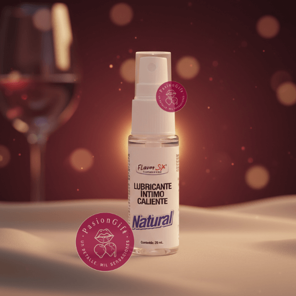 Lubricante Caliente Natural FlavorSex 20ml - Image 5