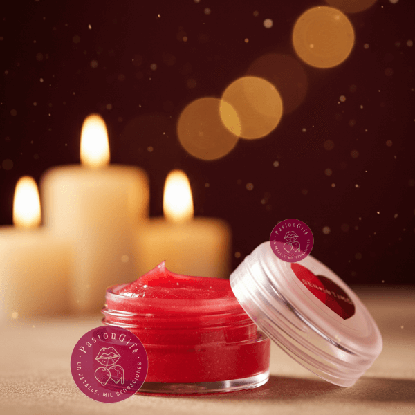 Brillo Labial Cereza con Feromonas Sen Intimo redondo 10ml - Image 4