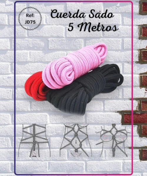 Cuerda Bondage ( 5 METROS)