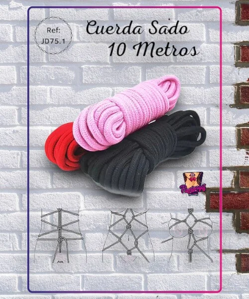 Cuerda Bondage ( 10 METROS)