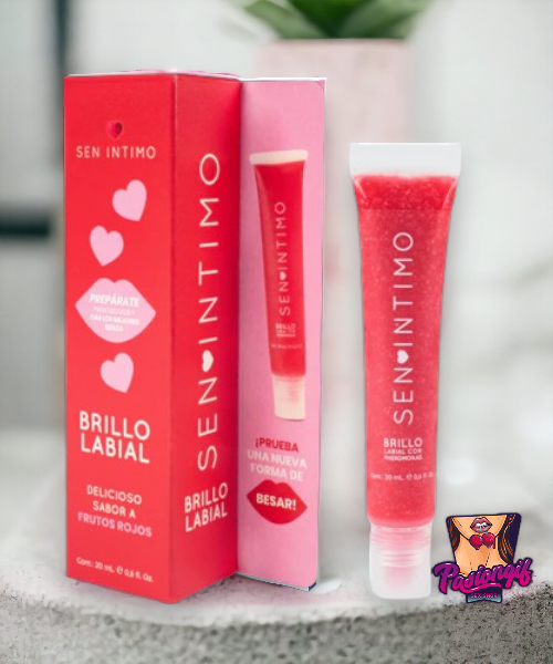 Brillo Labial Cereza con Feromonas Sen Intimo Tubo 20ml