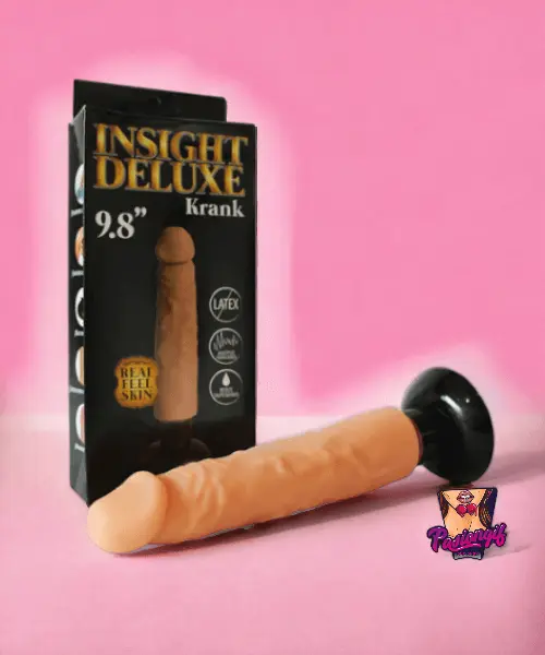 Vibrador Con Chupa Liso Krank