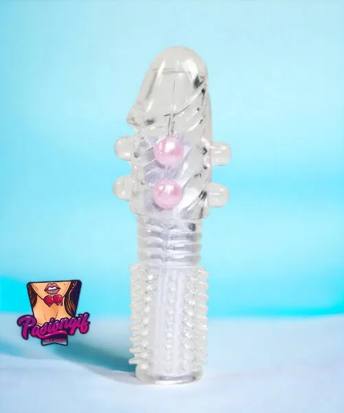 Funda Para Pene Sencilla Perlas Textura