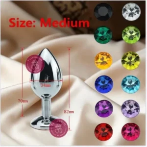 Plug Anal Con Joya Talla M