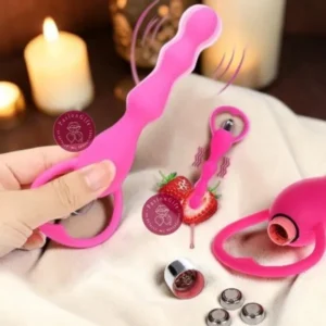 Masajeador Próstata Plug Anal Silicon Vibrador