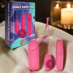 Huevo Vibrador Sencillo Doble Sweet pink