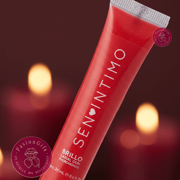 Brillo Labial Cereza con Feromonas Sen Intimo Tubo 20ml - Image 2