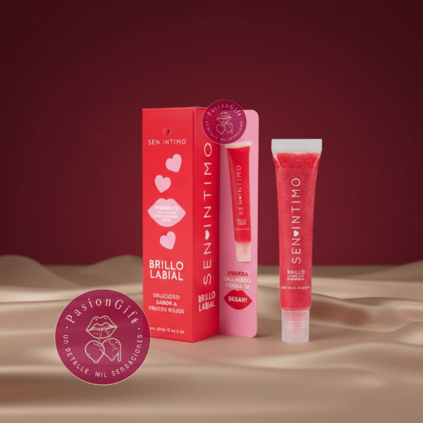 Brillo Labial Cereza con Feromonas Sen Intimo Tubo 20ml - Image 4