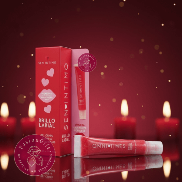 Brillo Labial Cereza con Feromonas Sen Intimo Tubo 20ml