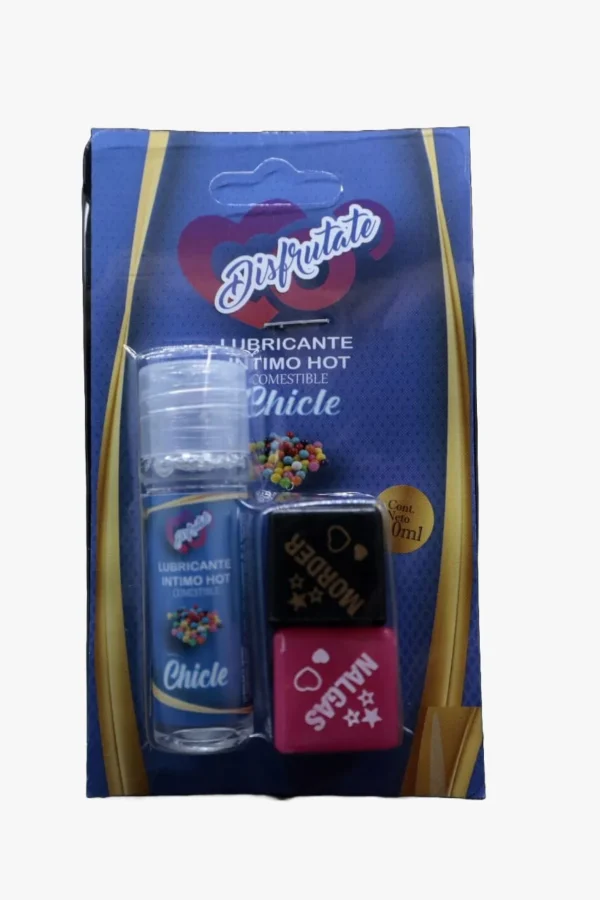 Lubricante Intimo Hot+Dados Disfrutate 10 Ml