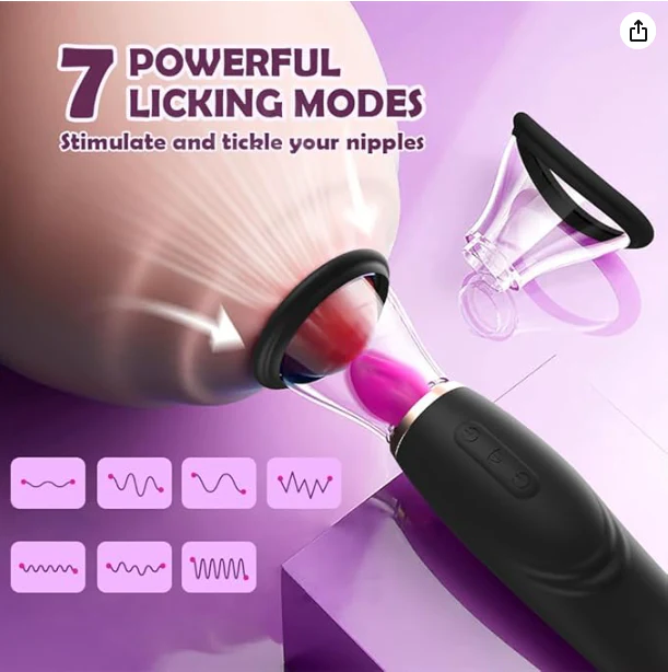 Vibrador Succionador para Estimulación de Clítoris y Pezones SU-SHITA - Image 2