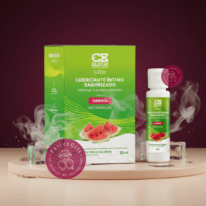Lubricante Frio-Calor Saborizado Sandía Elixir