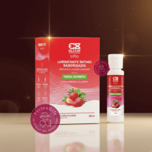 Lubricante Saborizado Fresa Bombon Elixir