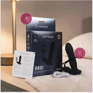 Vibrador Anal con Anillo para el pene(Doble penetracion)